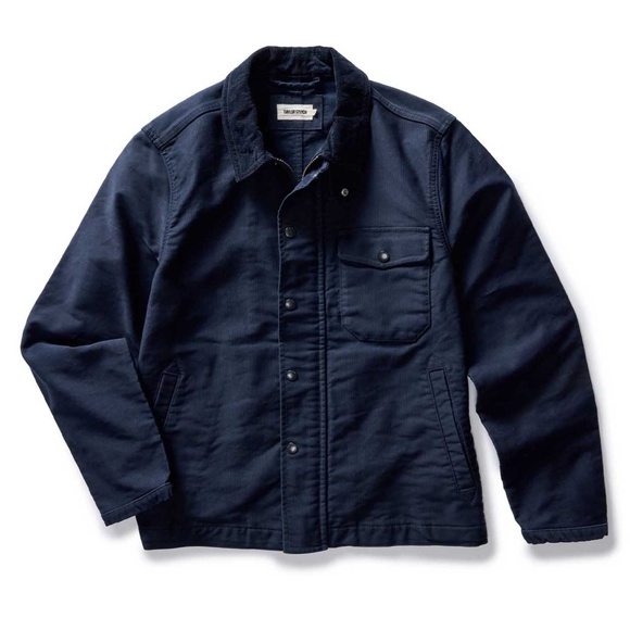 Taylor Stitch Deck Jacket in Dark Navy Bedford Cord size 42 - Picture 1 of 9
